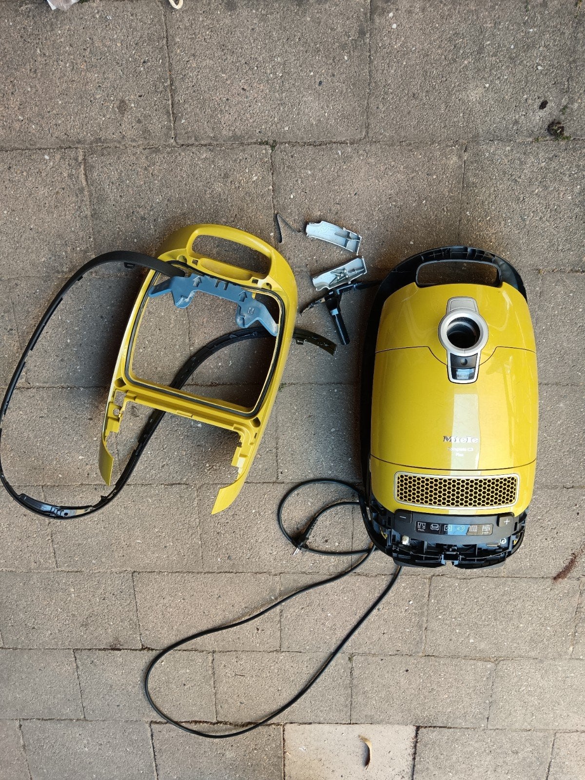 Miele Complete C3 Flex stofzuiger - onderdelen/motor, Ophalen, Niet werkend, Sledestofzuiger, Miele