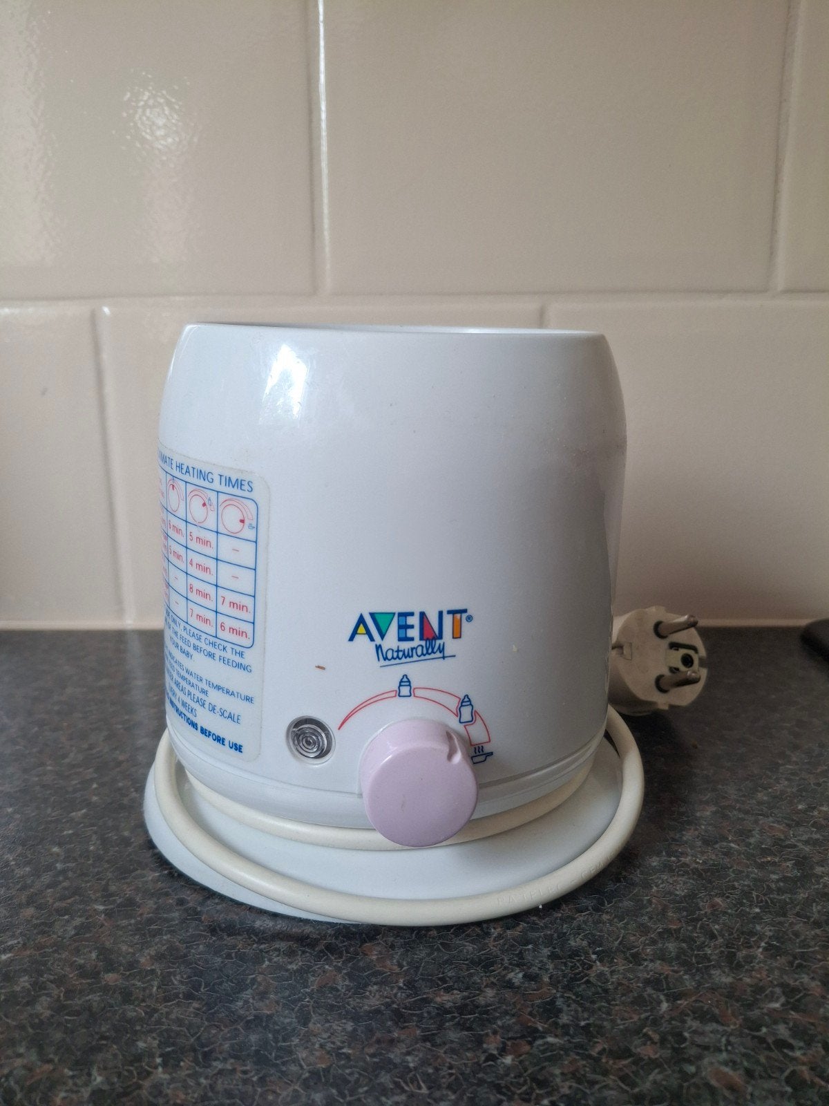 Avent flessenwarmer, Kinderen en Baby's, Babyvoeding en Toebehoren, Ophalen of Verzenden, Gebruikt, Flessen- of potjesverwarmer