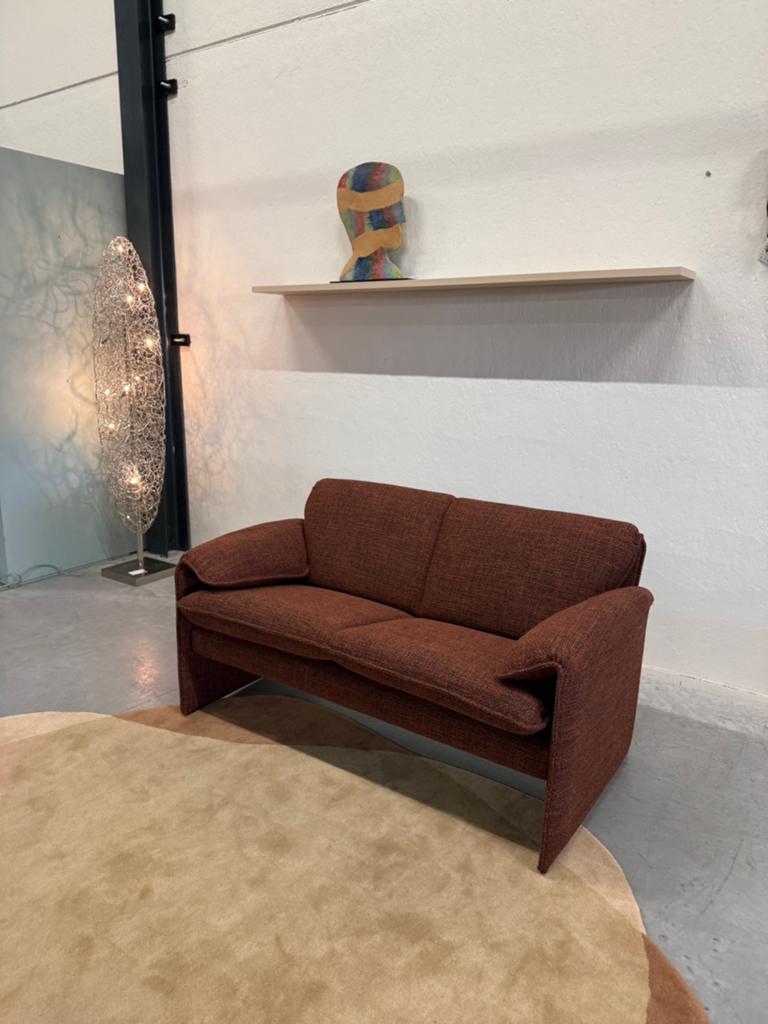 2 Nieuw Leolux Bora Bora Bank 2 zits Migo stof Canyon 147, Leolux, 75 tot 100 cm, Ophalen of Verzenden, Rechte bank