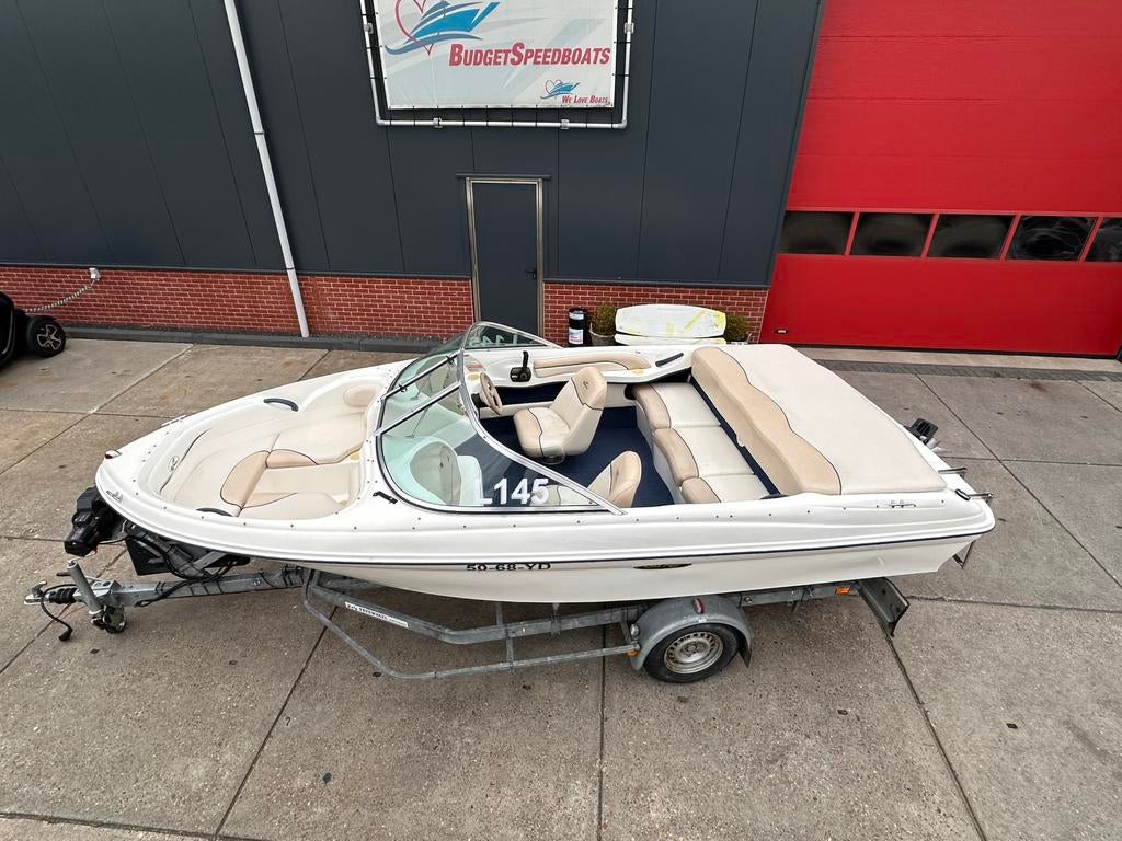Zeer nette speedboot searay 180 compleet, Watersport en Boten, Speedboten, Ophalen of Verzenden, Zo goed als nieuw, Sea Ray