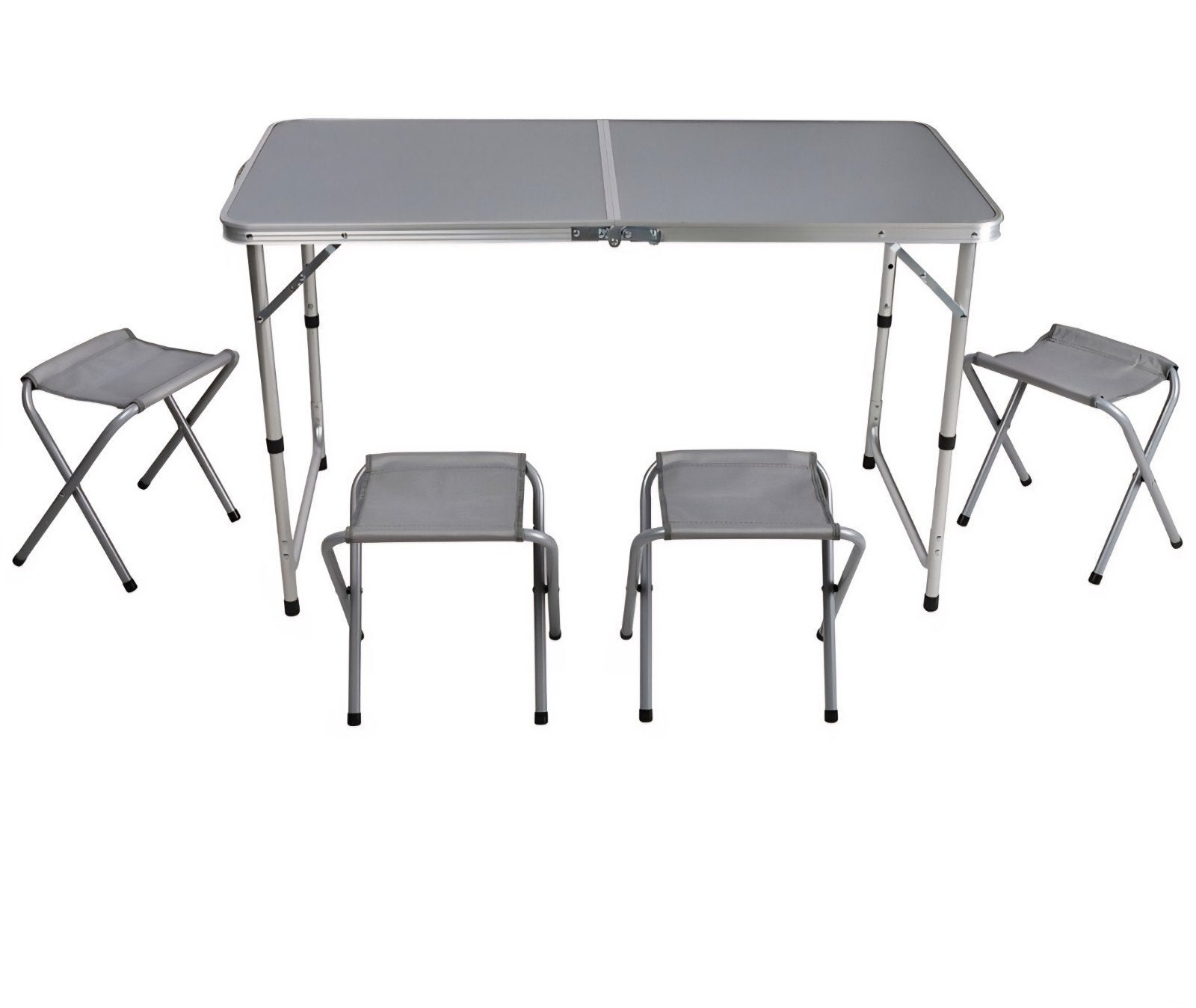inklapbare campingtafel met krukjes, Ophalen of Verzenden, Zo goed als nieuw, Campingtafel