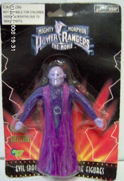 Power Rangers Mighty Morphin The Movie Evel Space figuurtje., Ophalen of Verzenden, Nieuw