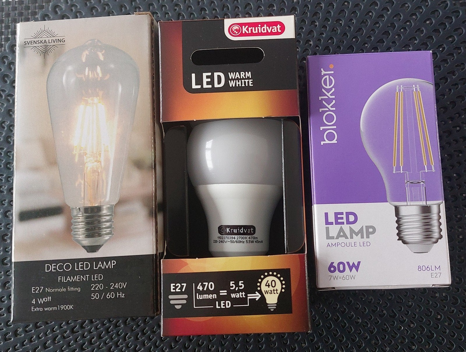 Diverse LED Lampen: Svenska Living, Kruidvat, Blokker, Ophalen of Verzenden, Nieuw