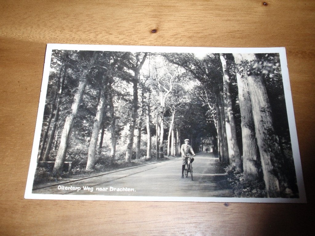 Olterterp Weg naar Drachten, Verzenden, 1920 tot 1940, Gelopen, Friesland