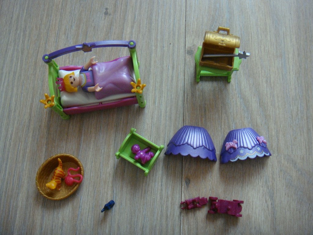 Playmobil 6852 Slaapkamer van de prinses ALS NIEUW!, Ophalen of Verzenden, Zo goed als nieuw, Princess