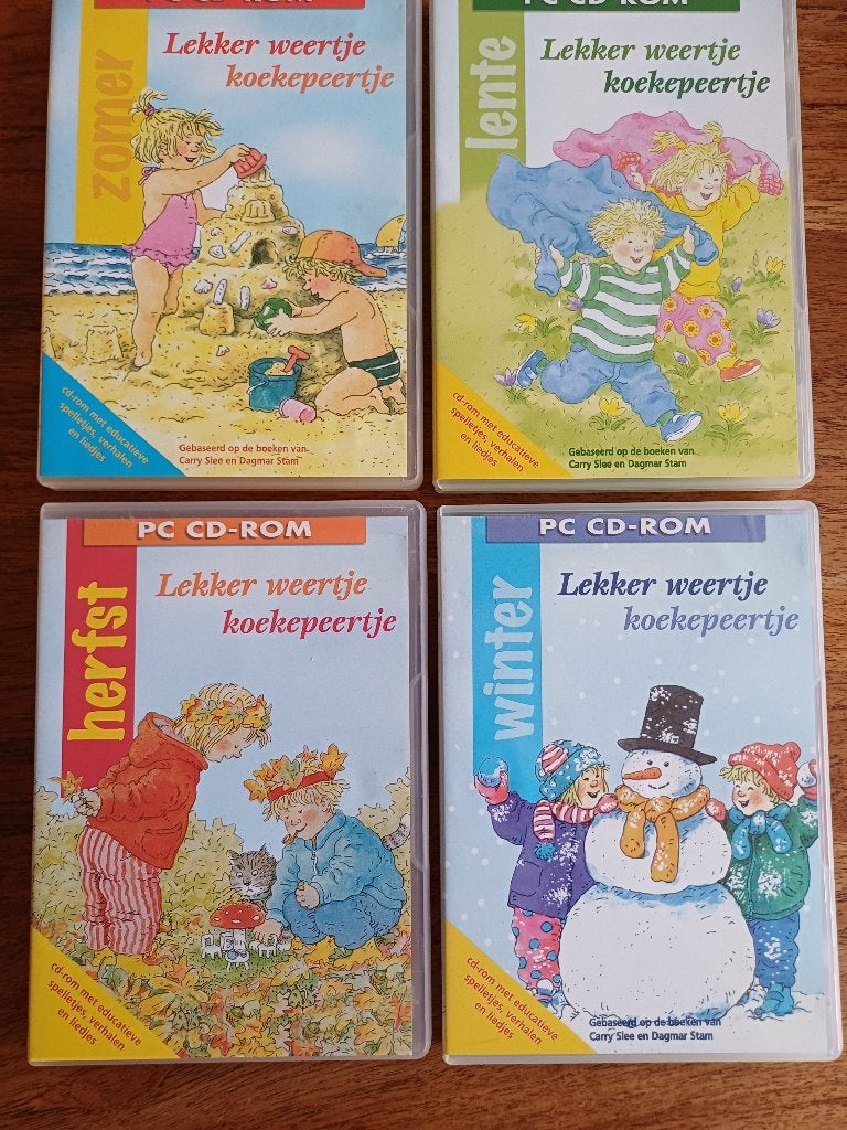 Lekker weertje koekepeertje 4x, Overige genres, 1 speler, Ophalen of Verzenden, Zo goed als nieuw