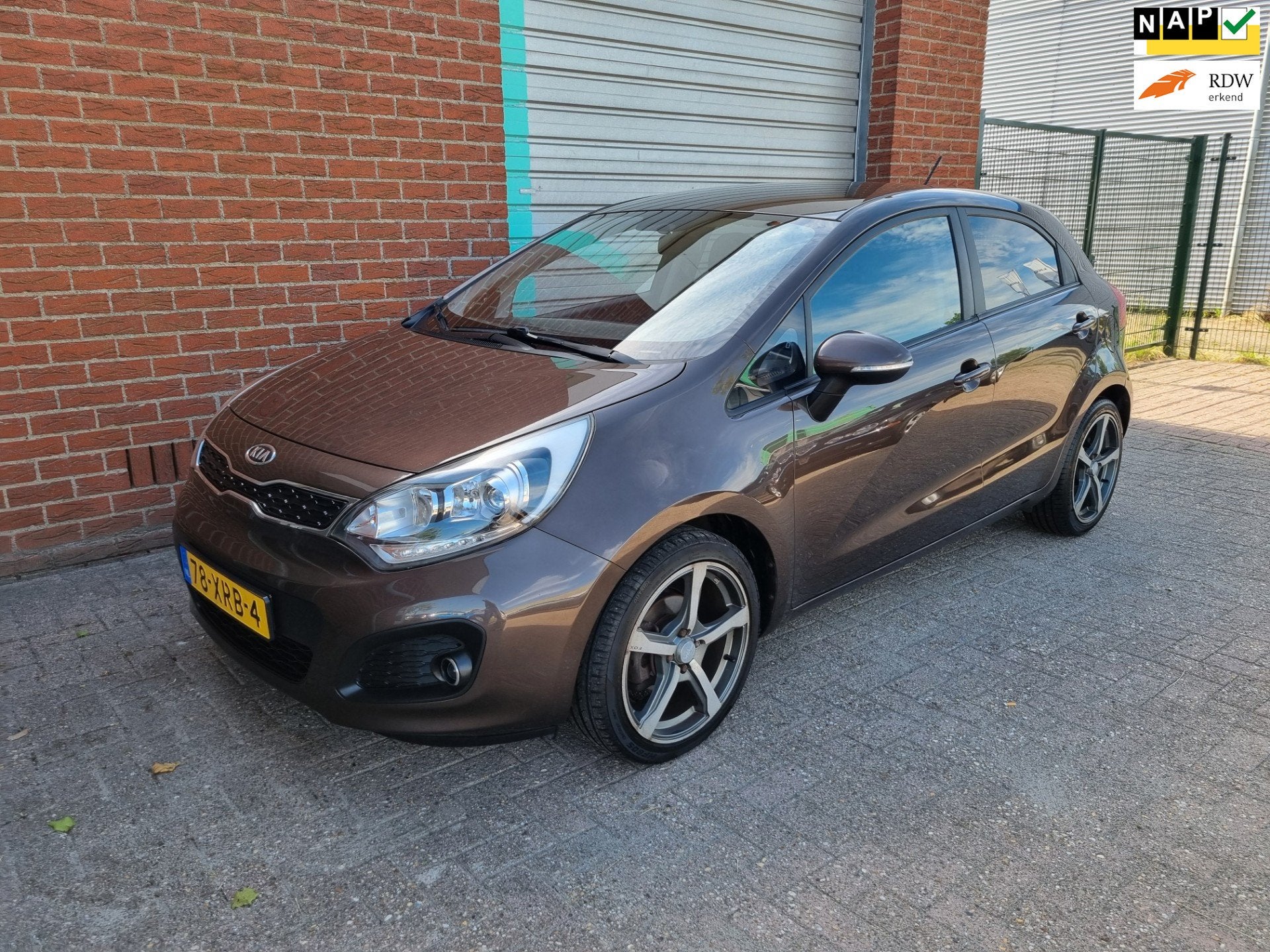 Kia Rio 1.1 CRDi Plus Pack Airco Bj:2012 NAP!, Auto's, Kia, Voorwielaandrijving, Euro 5, Gebruikt, 1120 cc