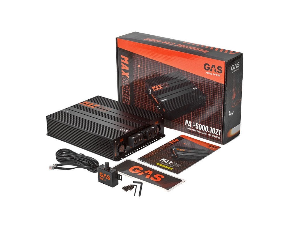 Gas Audio POWER MAX PA1-5000.1DZ1 Monoblok versterker 5000W