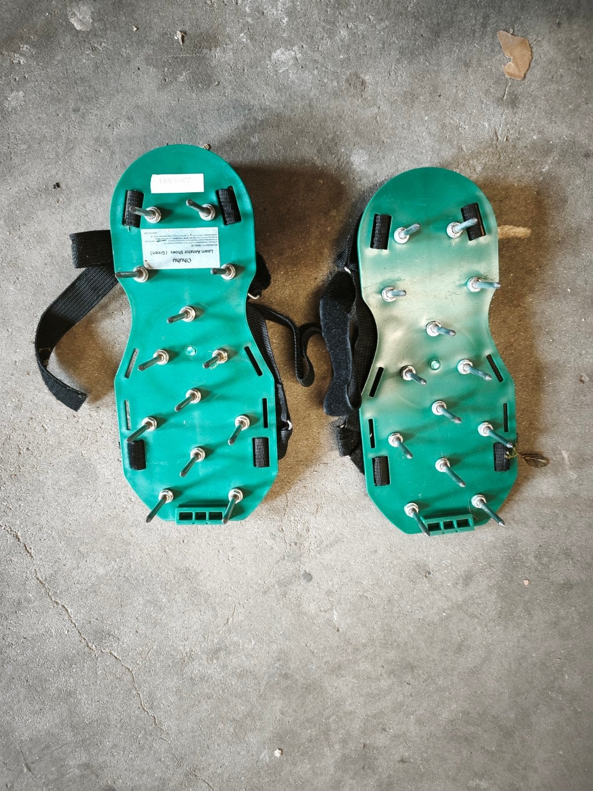 Gazonbeluchter schoenen - Belucht je gazon eenvoudig, Ophalen of Verzenden, Gebruikt, Overige soorten, Onbekend