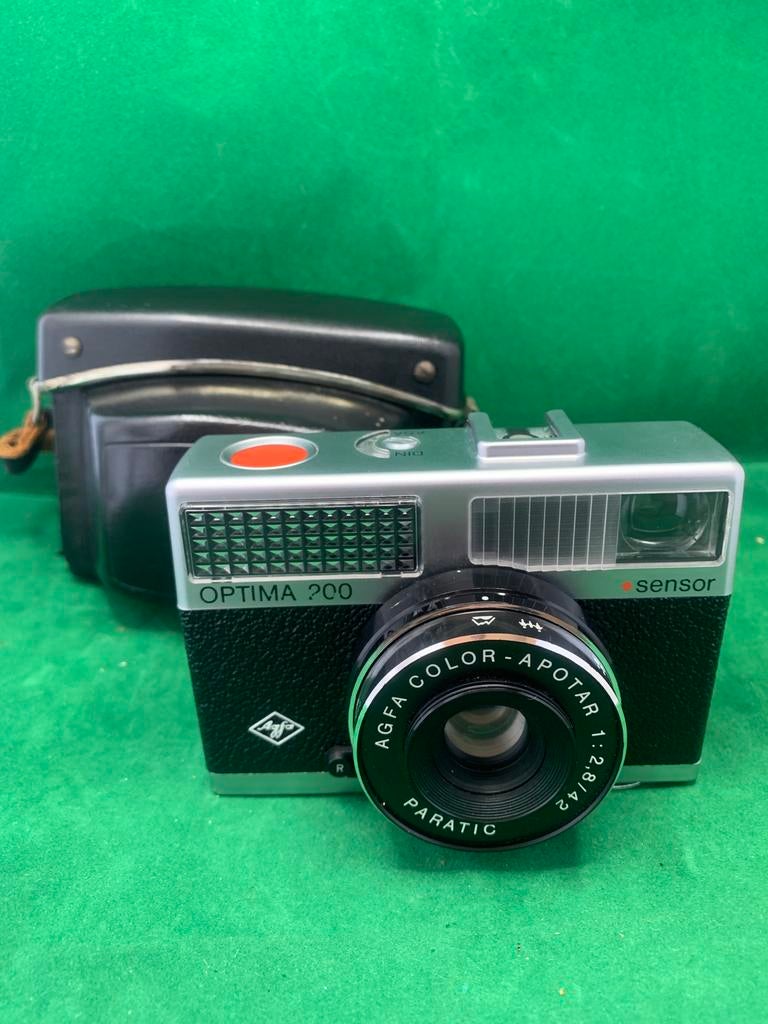 Agfa Optima 200 sensor analoge camera, Ophalen of Verzenden, Gebruikt, Compact, Overige Merken