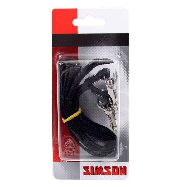Simson toeclips riemen zwart NIEUW, Ophalen, Overige materialen, Overige typen, Nieuw