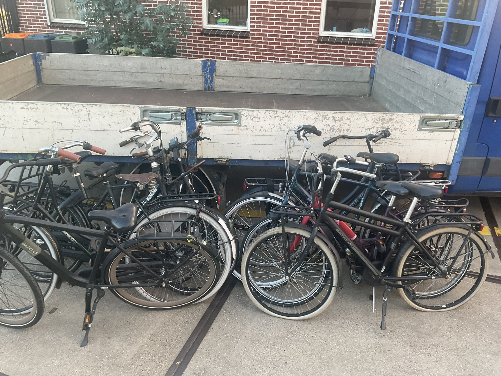 8 opknapers, Ophalen, Gebruikt