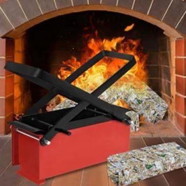 Brikettenpers papierpers pers persen briketten GRATIS BEZORG, Tuin en Terras, Haardhout, Minder dan 3 m³, Verzenden, Blokken