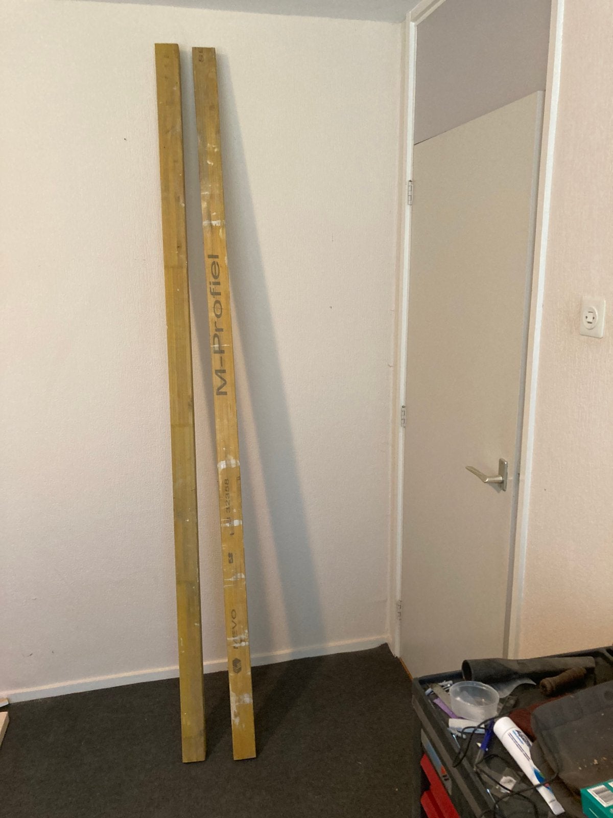 2mooie metsel profielen 6,5x7,5x236, Ophalen, Zo goed als nieuw, Overige typen
