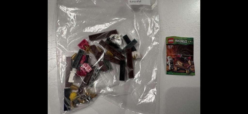 Lego Ninjago 30088 met boekje, zonder doos, Gebruikt, Lego, Compleet, Ophalen of Verzenden