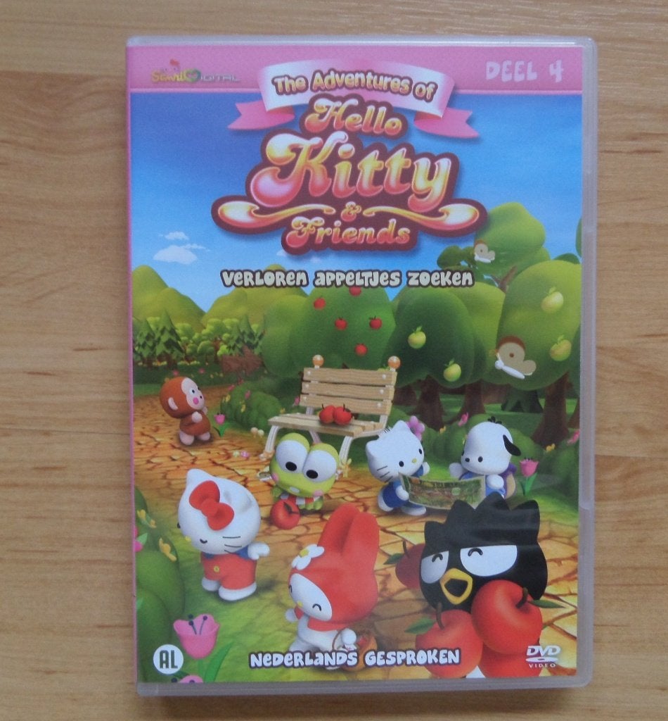 3 dvd's van Hello Kitty voor 1 euro per stuk, Animatie, Alle leeftijden, Tv-serie, Ophalen of Verzenden