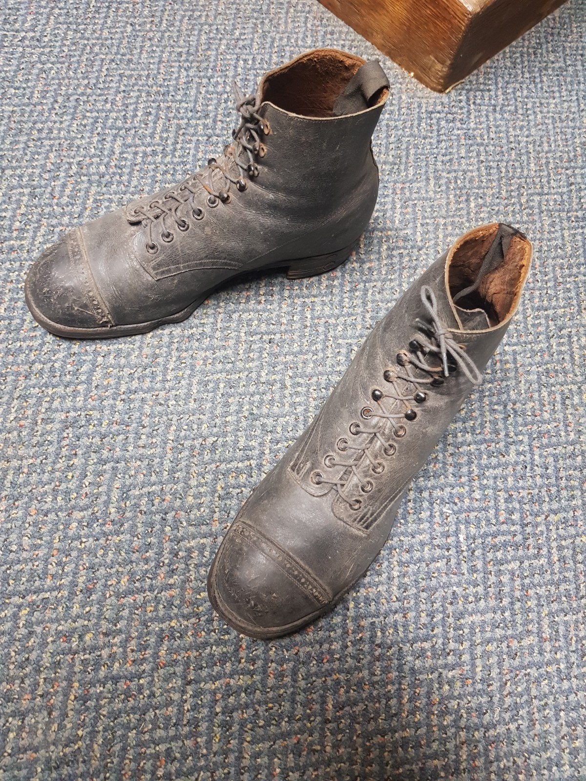 voor 1940 ned officiers schoenen, Ophalen of Verzenden, Nederland, Kleding of Schoenen