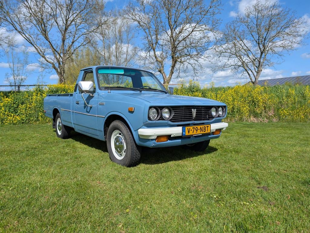 Toyota RN28L HILUX, Auto's, Achterwielaandrijving, Gebruikt, 4 cilinders, Blauw