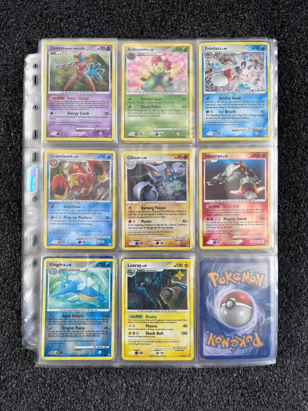 Pokémon Legends Awakened set 79% Compleet (115/146) + 4 LV X, Ophalen of Verzenden, Zo goed als nieuw, Meerdere kaarten, Foil