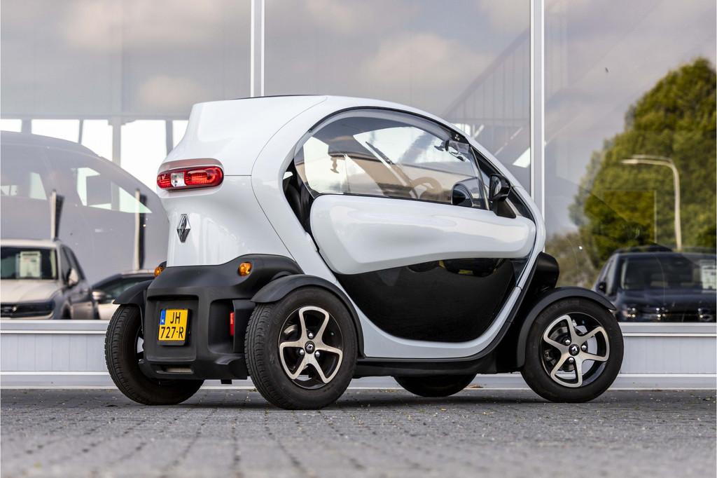 Renault Twizy Cargo Koop accu! (bj 2016, automaat), Auto's, 12 maanden, Gebruikt, Zwart, Twizy Cargo