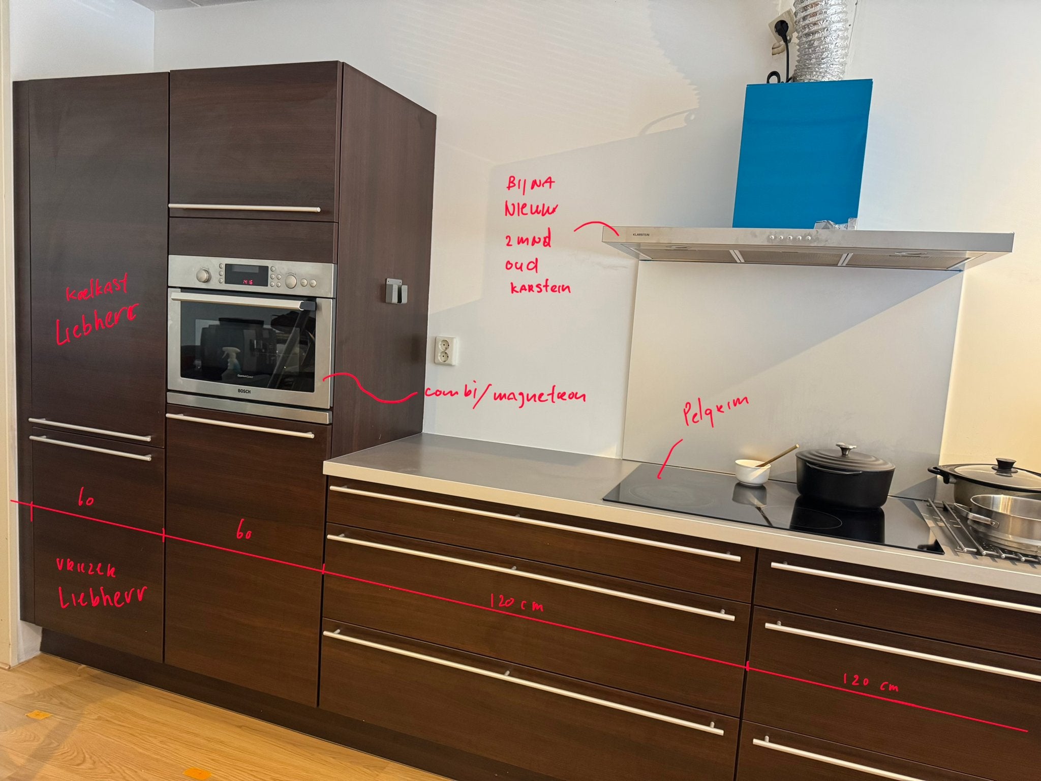 Complete keuken met apparatuur - Zelf demonteren, Ophalen, Gebruikt, Overige kleuren, Hoekkeuken