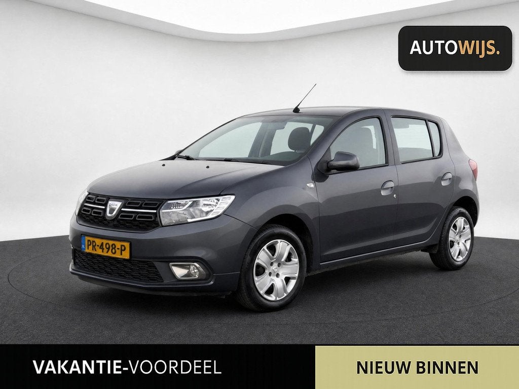 Dacia Sandero 0.9 TCe Laureate|AUTOMAAT|NAVI|AIRCO|5-DEU, Auto's, Dacia, 898 cc, Stof, 525 kg, Origineel Nederlands