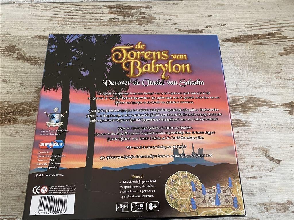 de torens van babylon verover de citadel van saladin [s885], Verzenden, Zo goed als nieuw