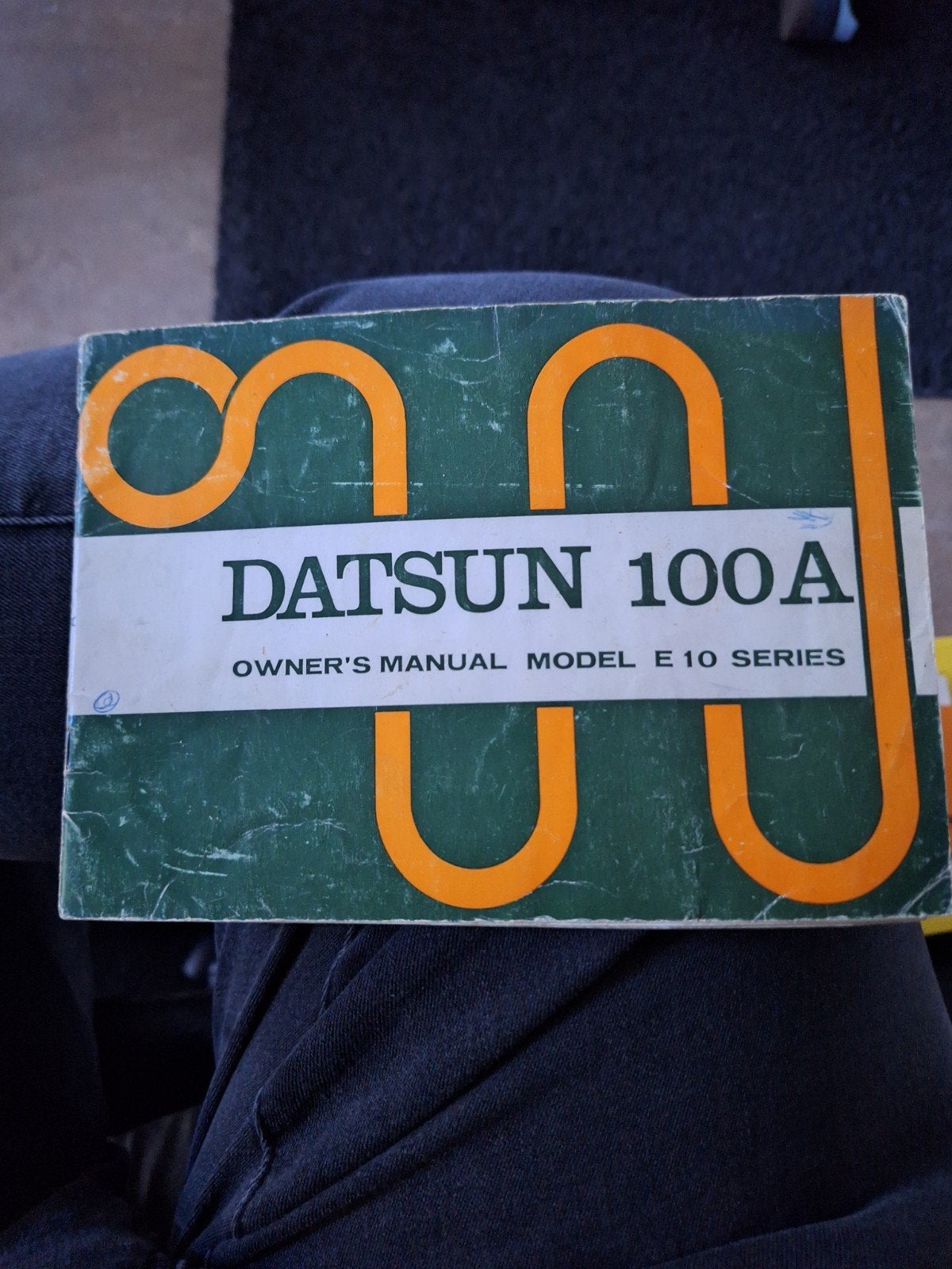 owners manual datsun 100a model e10 series 1972, Ophalen of Verzenden