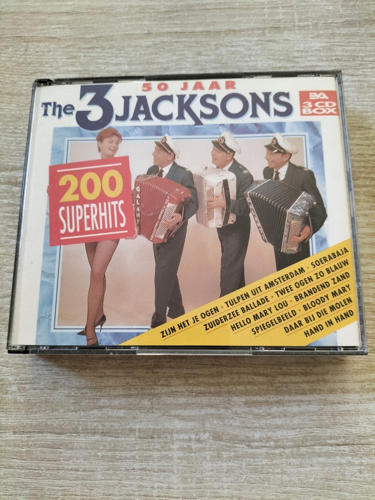 The 3 Jacksons - 50 jaar 3 cd box, Ophalen of Verzenden