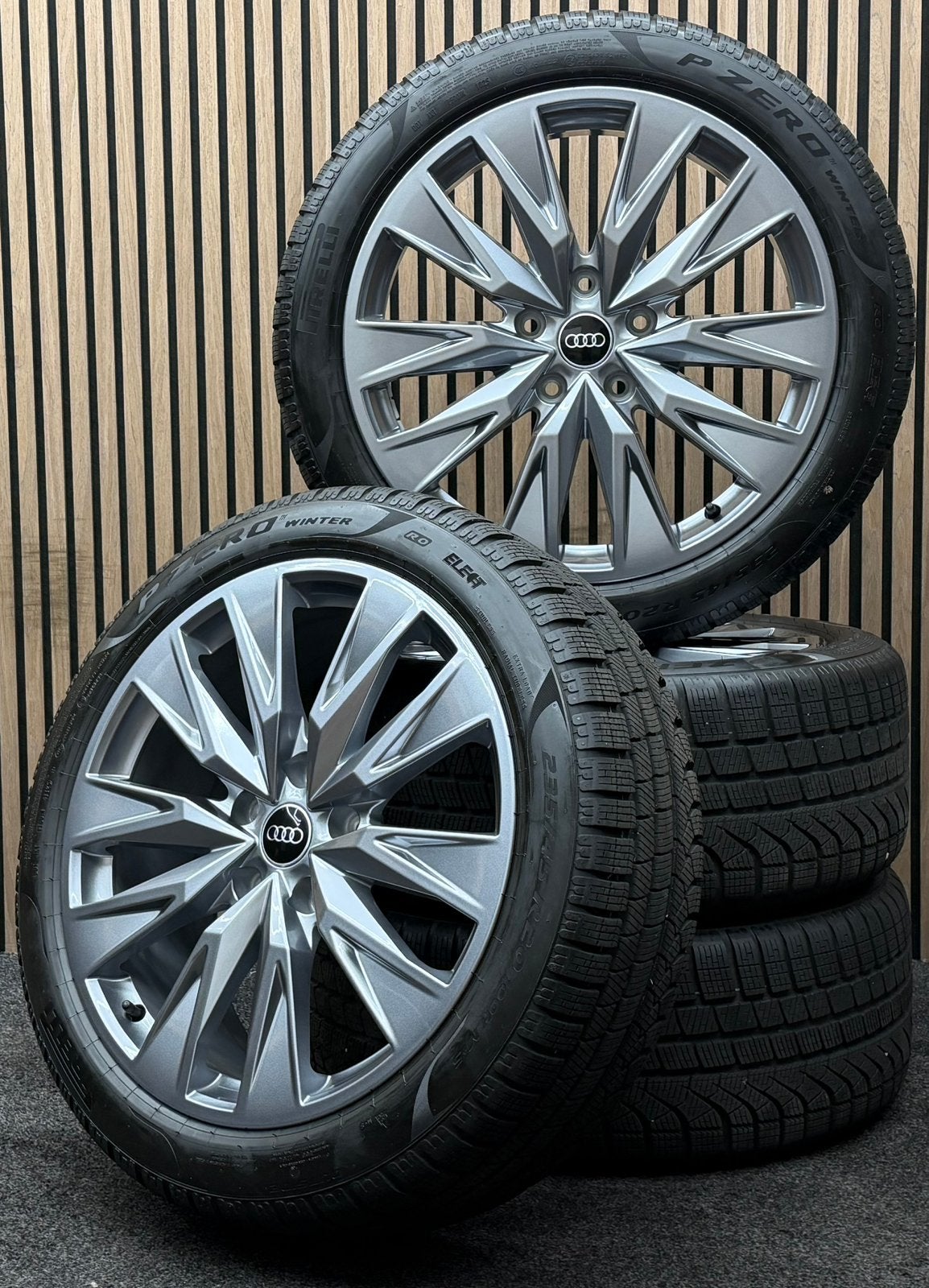 ZGAN! Originele 20 inch Audi A6 S6 e-tron 5x130 Pirelli ‘25, Ophalen, ., Banden en Velgen, Winterbanden