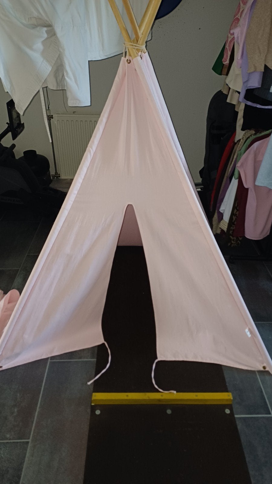 Bandit & angels tipi tent roze, Ophalen, Zo goed als nieuw