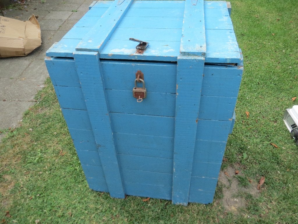 oude kist, Ophalen, 50 – 75, Gebruikt, 50 tot 100 cm