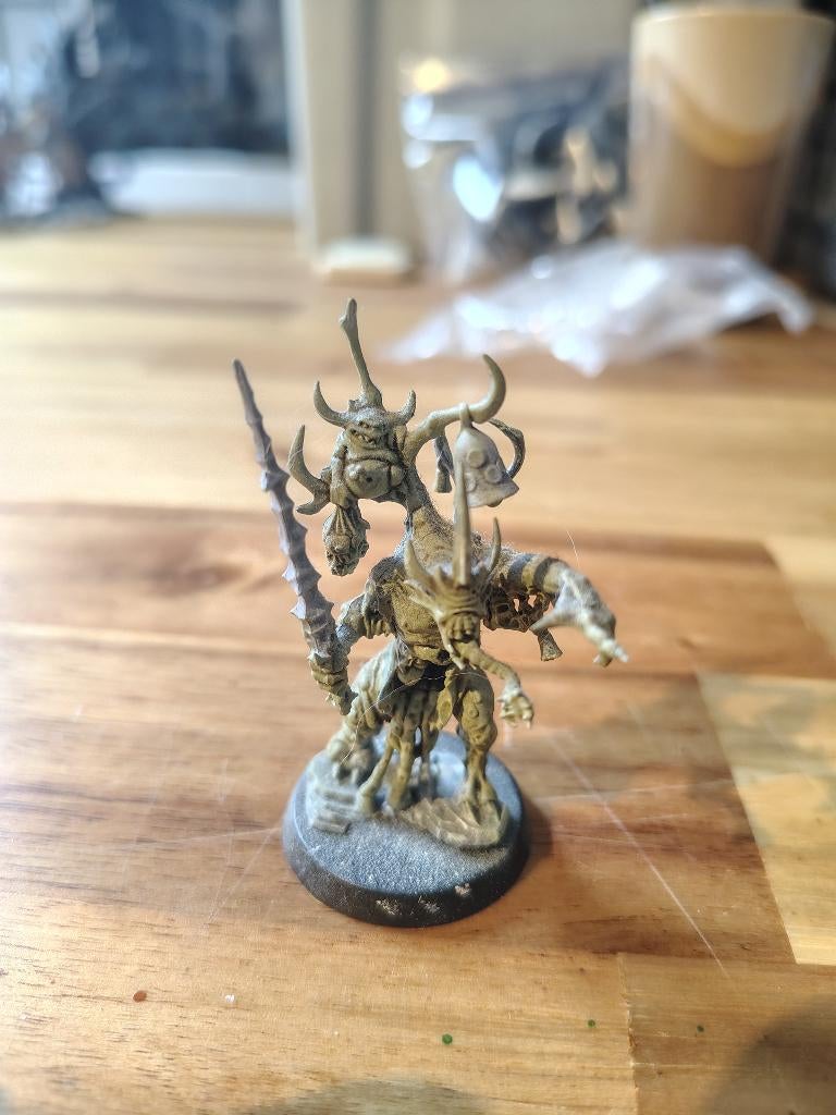 warhammer 40k/aos poxbringer herald of nurgle, Hobby en Vrije tijd, Wargaming, Ophalen of Verzenden, Zo goed als nieuw, Warhammer