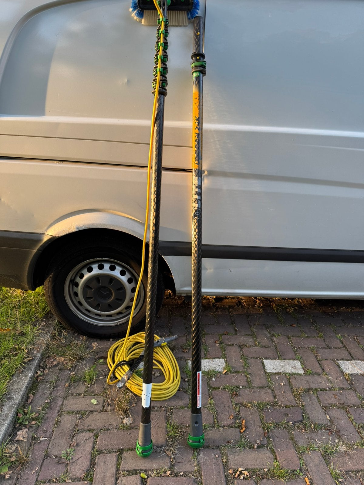 Tuckerpole steel unger nlite 24k met verlenging, Ophalen