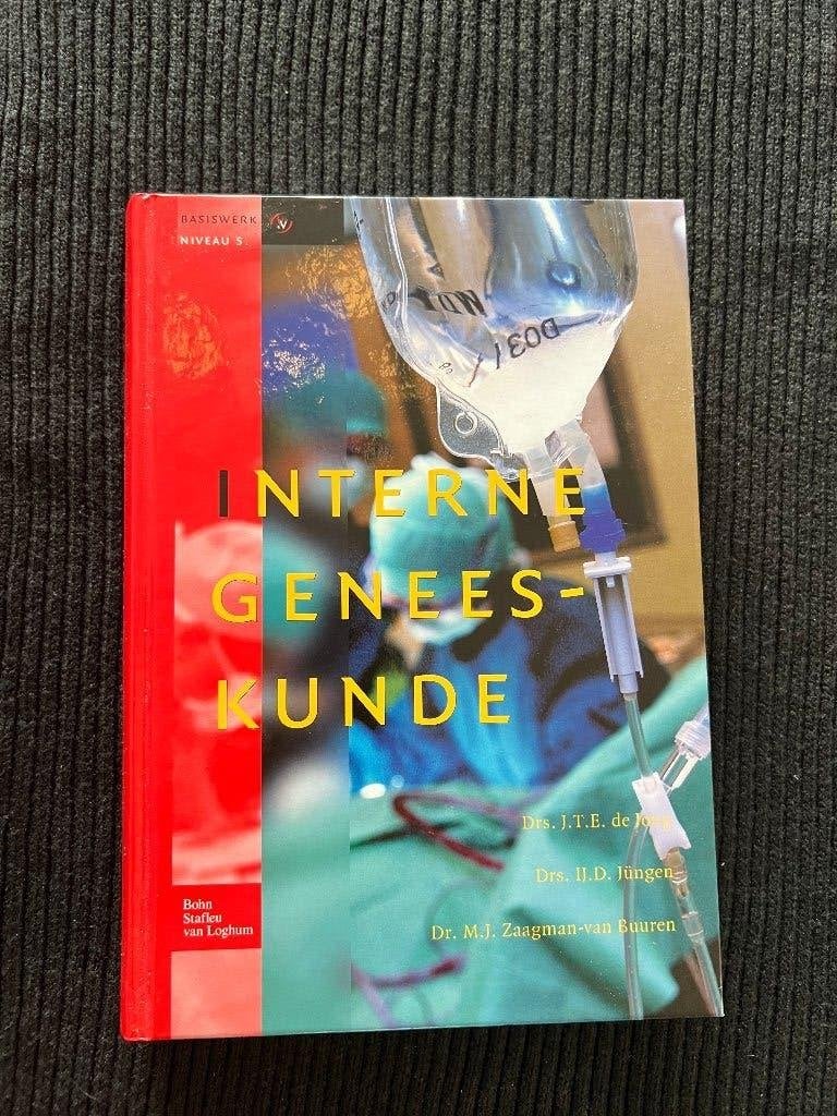studie boeken interne geneeskunde, Boeken, Ophalen of Verzenden, Beta, Nieuw, HBO