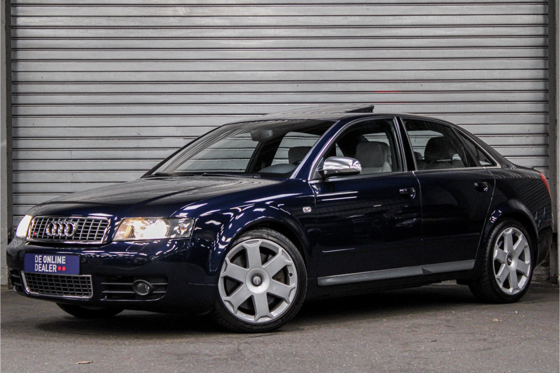 Audi S4 Limousine 4.2 V8 QUATTRO Exclusive |Uniek|Zeermooi|V, Gebruikt, Blauw, Leder, Bedrijf