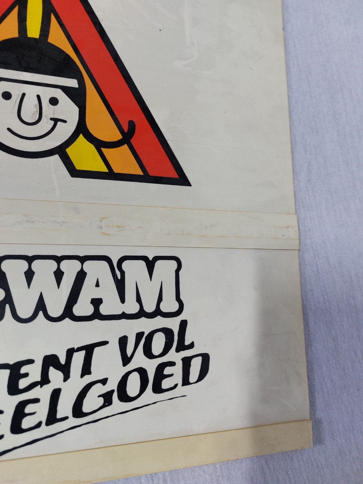 Vintage Wigwam Speelgoedwinkel Prijsbord, Verzamelen, Ophalen of Verzenden, Gebruikt