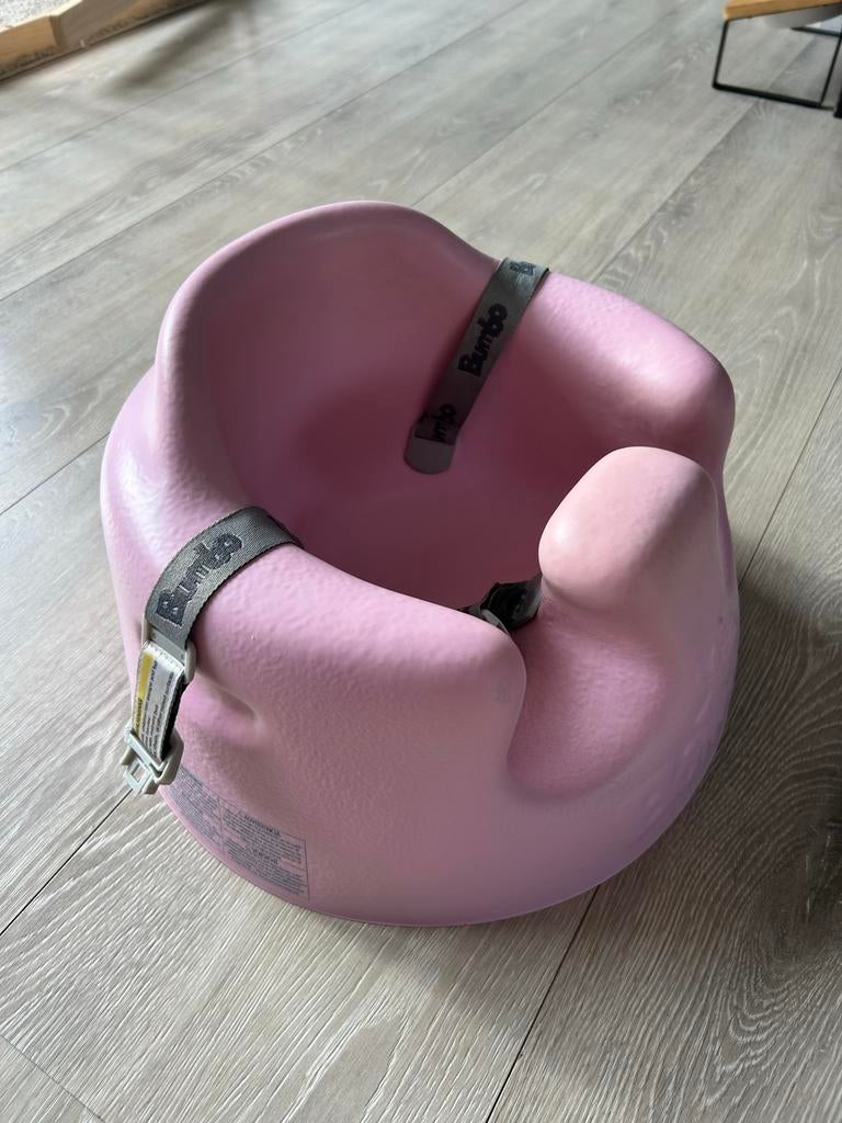 Roze Bumbo stoeltje, Ophalen of Verzenden, Gebruikt, Overige typen, Gordel(s)