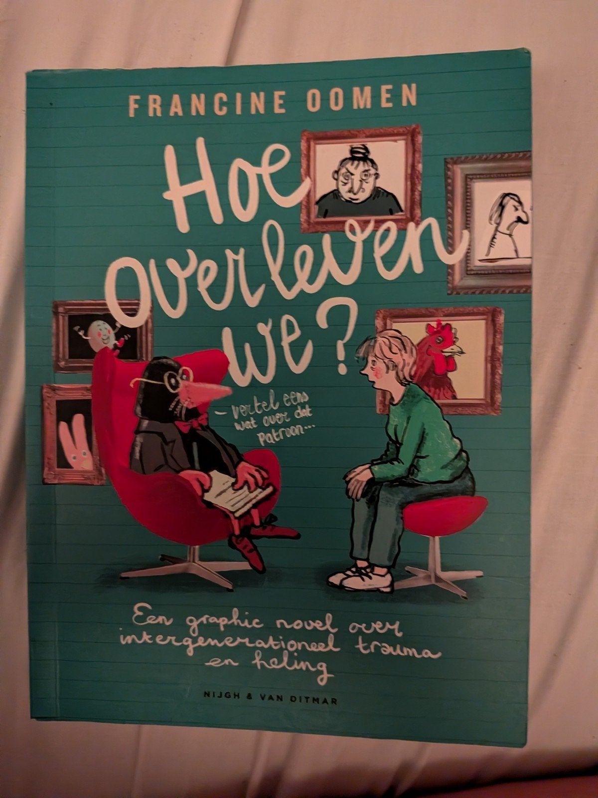 Hoe Overleven We? Graphic Novel Francine Oomen, Ophalen, Zo goed als nieuw, Francine Oomen, Nederland
