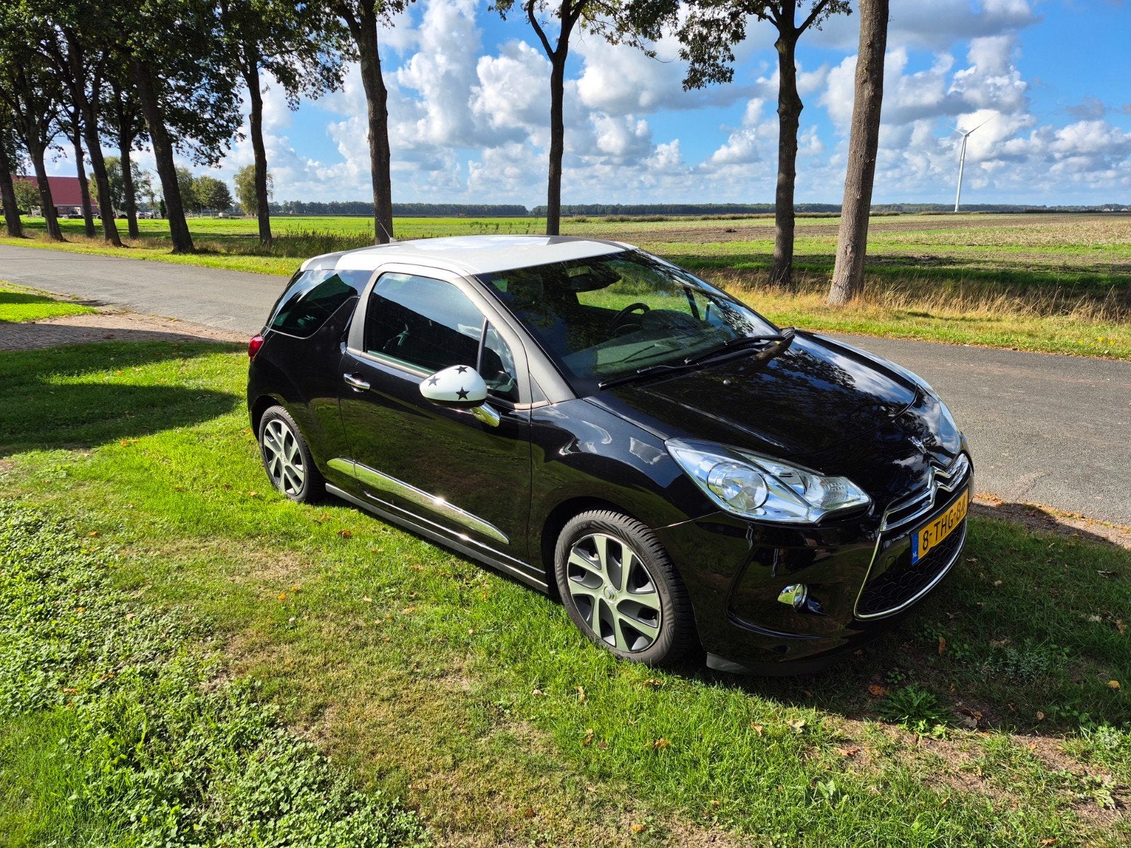 Citroën DS3 1.2 VTI 2014 Zwart, Voorwielaandrijving, 31 €/maand, 1199 cc, Zwart