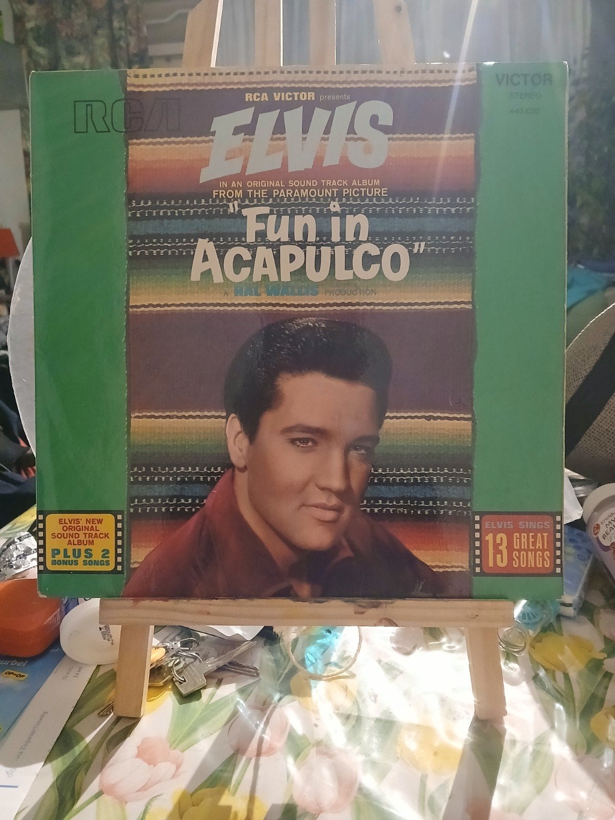 Elvis Presley - Fun in Acapulco LP (Soundtrack), LP, Gebruikt, Pop, Originele persing