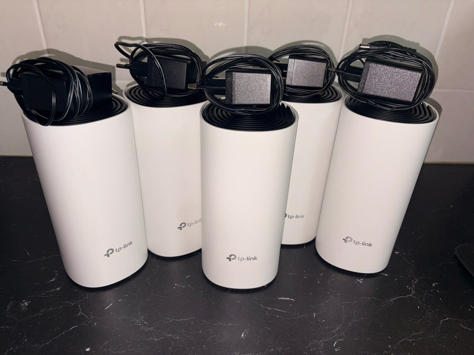 5x TP-Link Deco AC1200 Mesh WiFi Systeem, Computers en Software, Routers en Modems, Ophalen of Verzenden, Zo goed als nieuw, Router