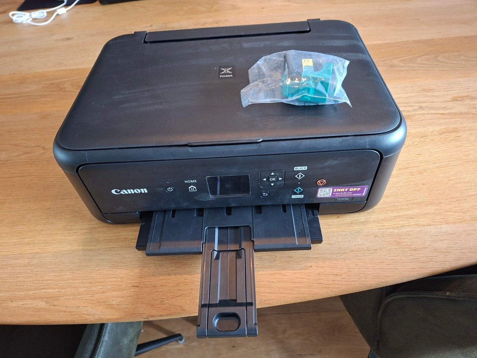 Canon TS 5150 All-in-One printer met 1 kleur cartridge, Kleur printen, Gebruikt, Canon, Inkjetprinter