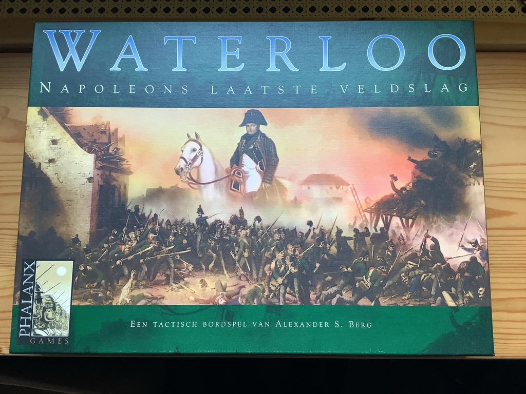 Waterloo: Napoleons Laatste Veldslag - Tactisch Bordspel, Een of twee spelers, Ophalen of Verzenden, Zo goed als nieuw