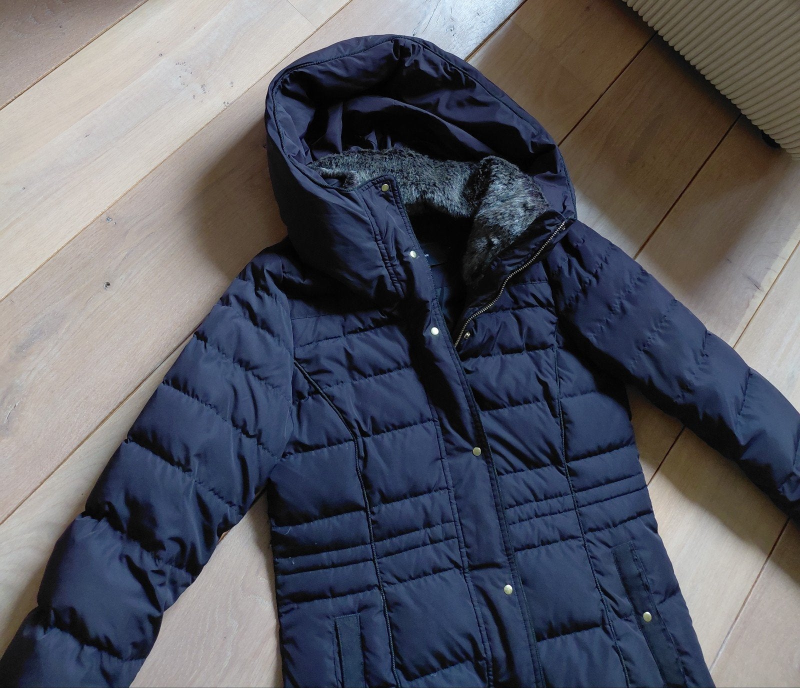 als nw!! super mooie lange VERA MODA ds winterjas mt M, Maat 38/40 (M), Vera moda, Zwart, Ophalen of Verzenden