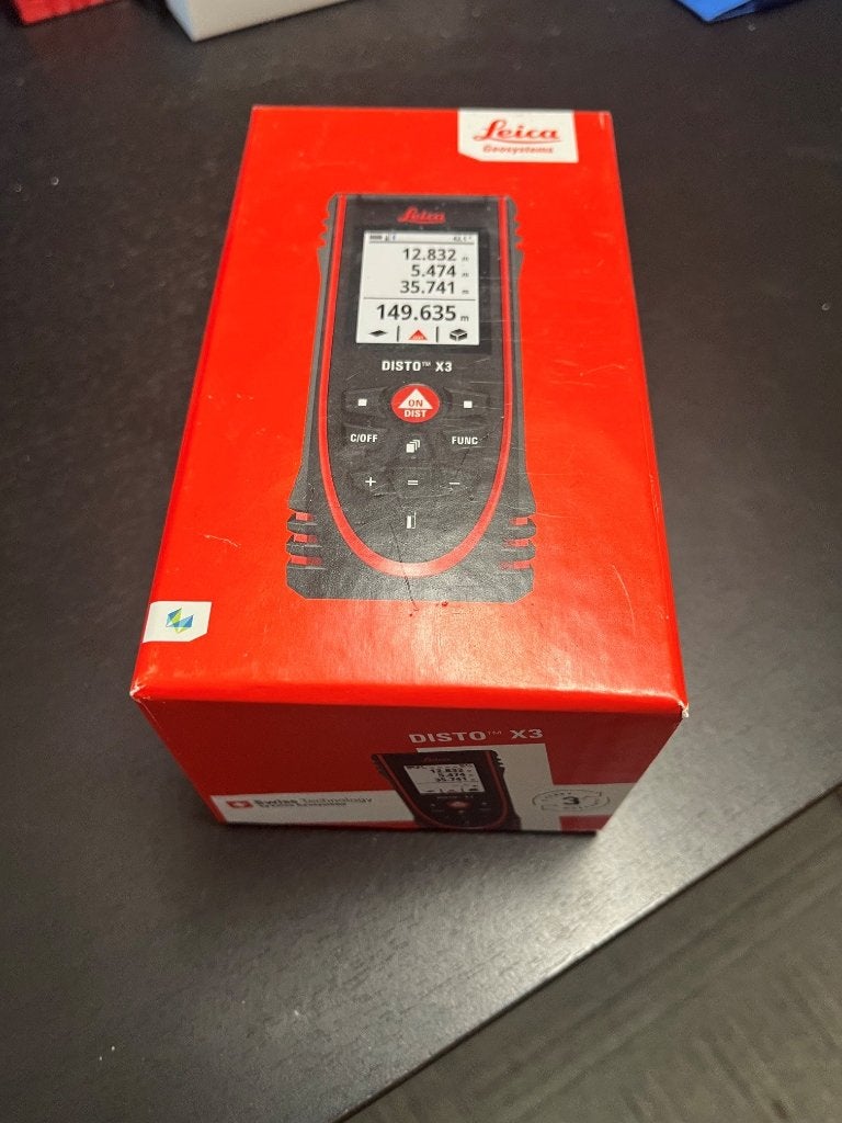 DISTO Leica X3, Doe-het-zelf en Verbouw, Meetapparatuur, Ophalen, Zo goed als nieuw
