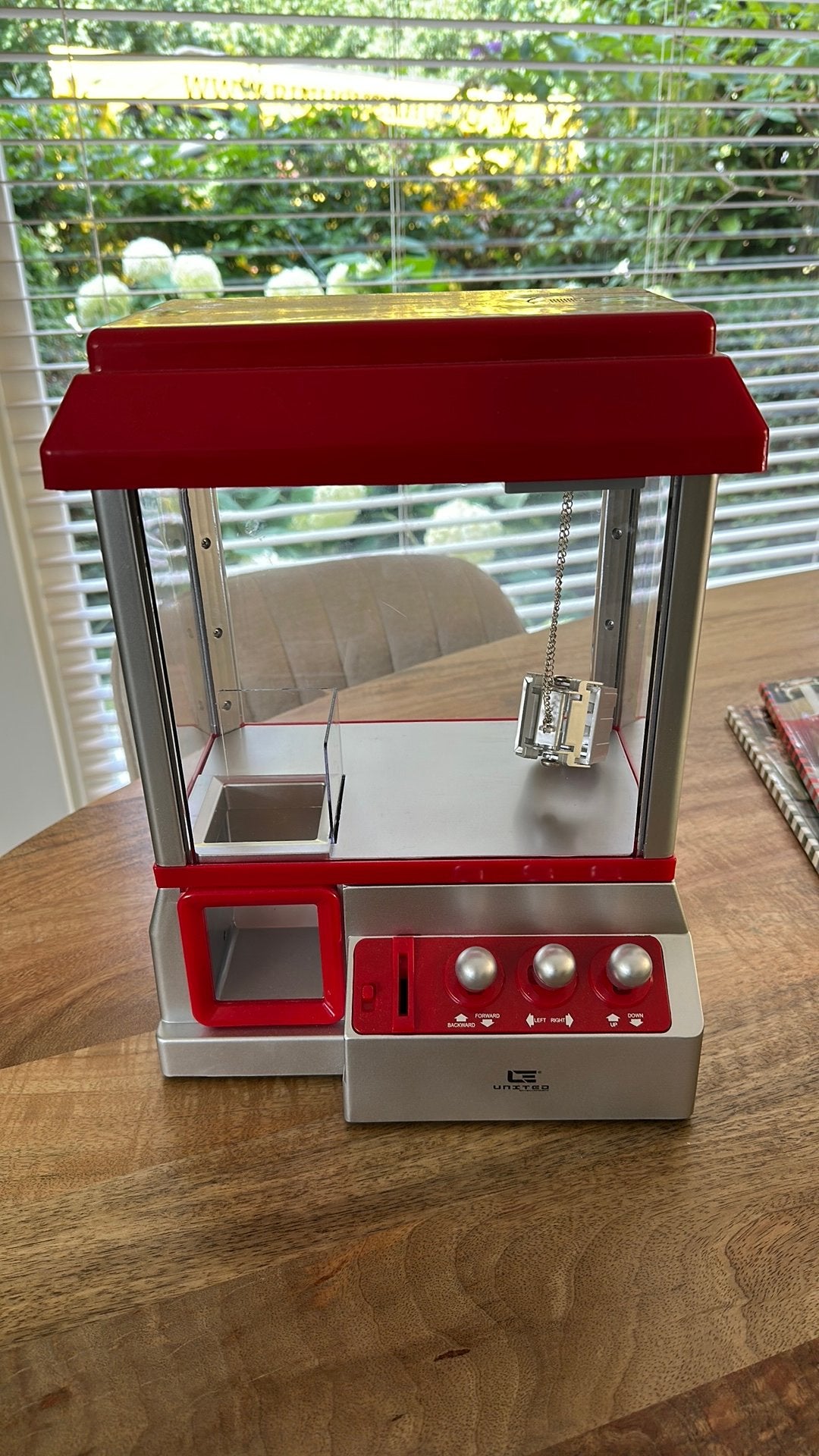 Grijpmachine met geluid, Ophalen, Zo goed als nieuw, Kunststof