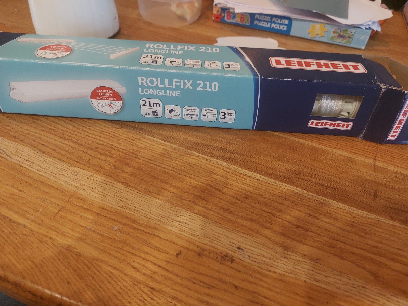 leifheit rollfix drooglijn *nieuw*, Ophalen of Verzenden, Nieuw, Wasrek