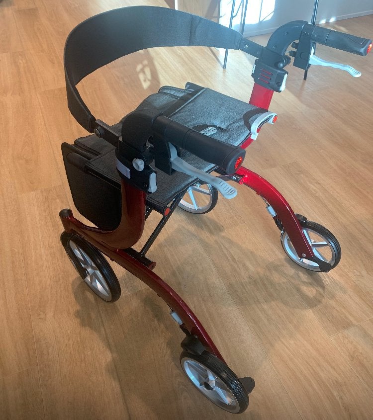 Rollator Travixx Deluxe Tuscan Red, Diversen, Rollators, Ophalen, Zo goed als nieuw