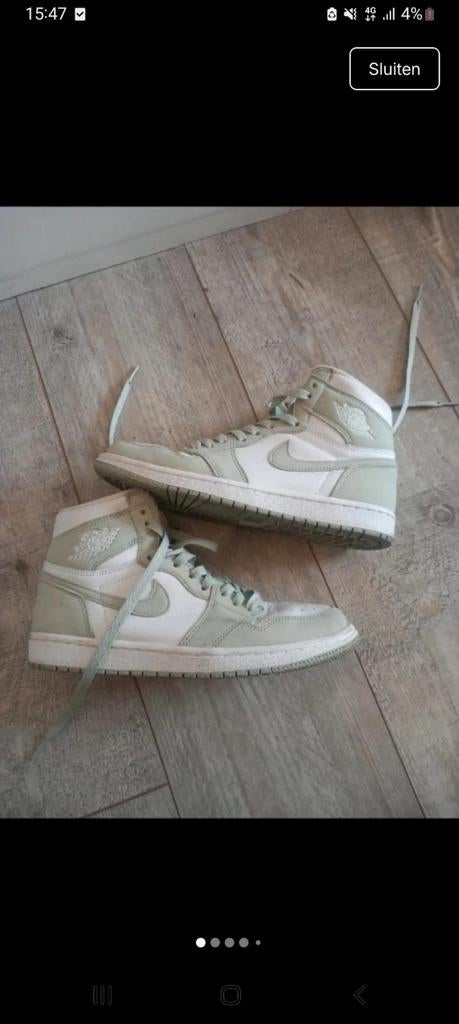 Nike Air Jordan 1 High OG Seafoam - Maat 40, Kleding | Dames, Schoenen, Nike Air Jordan, Overige kleuren, Ophalen of Verzenden